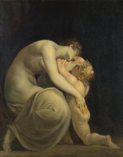 Tekemessa und Eurysakes von Johann Heinrich Füssli